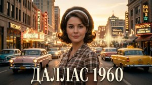 Даллас, 1960. Невероятное кантри - музыка эпохи!