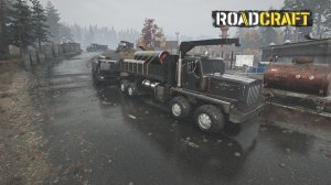RoadCraft / Локация Осенний спад / Отстроить бетонный завод и его территорию