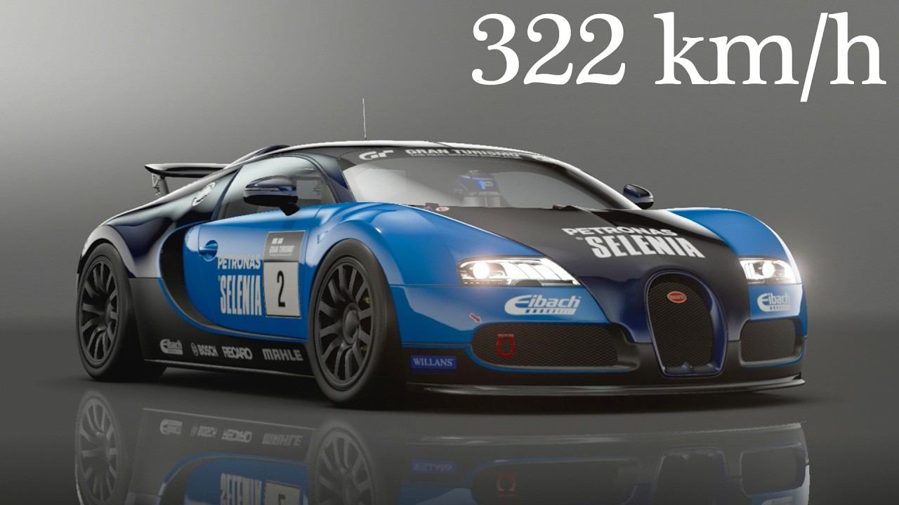 Gran Turismo Sport - Bugatti VEYRON GR.4 - 322 Km/h Top Speed