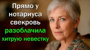 - Перепишите дом на меня, мне жить осталось полгода! - умоляла невестка свекровь