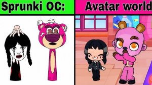 МОЙ СПРУНКИ ОС:🔥 Wednesday VS LOTSO — Битва в Avatar World! 😱