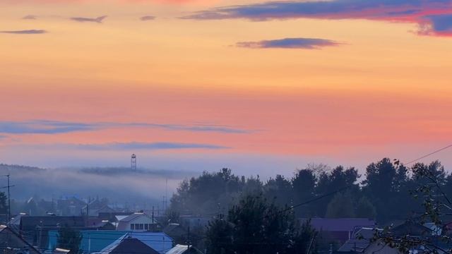 Лиловый закат🌇