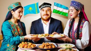 Казахстан и Узбекистан - ГДЕ ВКУСНЕЕ? Топ 5 Уличная Еда - Что Едят Казахи и Узбеки Street Food