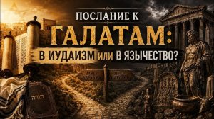 Послание к Галатам: В Иудаизм или в Язычество? Разоблачение мифа о «Законе» | Часть 1 |