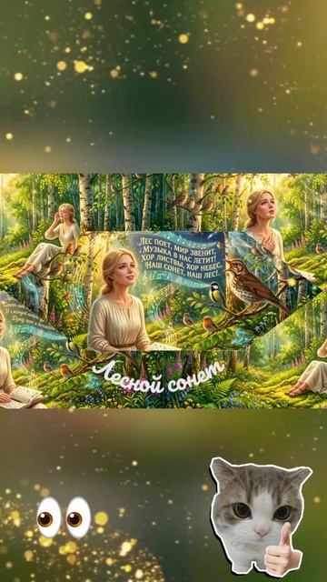 ЛЕСНОЙ СОНЕТ(1) #леснойсонет #вдохновениеприродой #утровесу #магияприроды #премьераклипа
