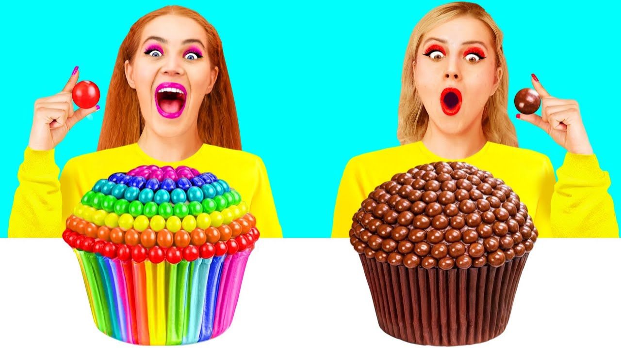 Укрась Торт Челлендж # Эпичная Битва с Едой от Fun Fun Challenge