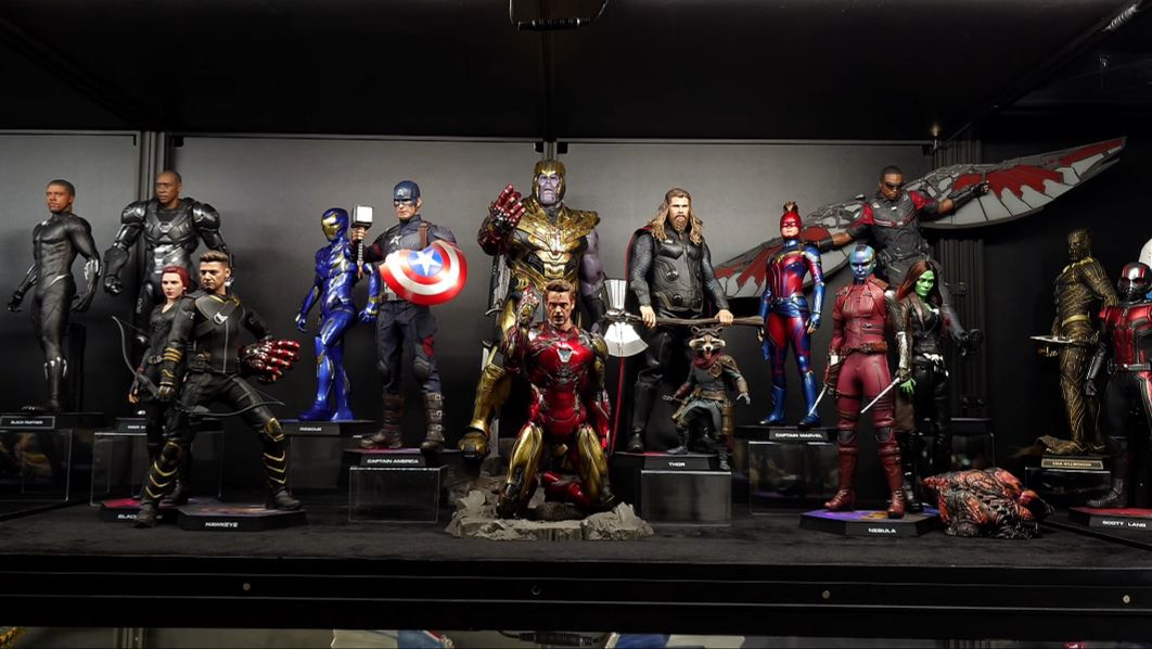 МСТИТЕЛИ ФИНАЛ - КОЛЛЕКЦИЯ ИГРУШЕК MARVEL HOT TOYS