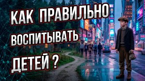 Как правильно воспитывать детей? И как их воспитывали наши ближайшие предки?
