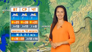 Прогноз погоды на 18 августа в Новосибирске