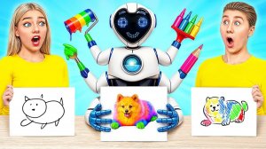 Кто Лучше Нарисует Предмет, Получит Его с Роботом от Multi DO Smile