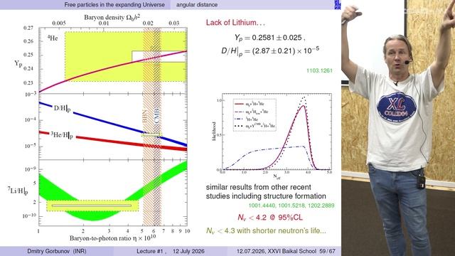 Gorbunov D. - XXVI Baikal Summer School - 4. Cosmology: Inhomogeneities And Inflation