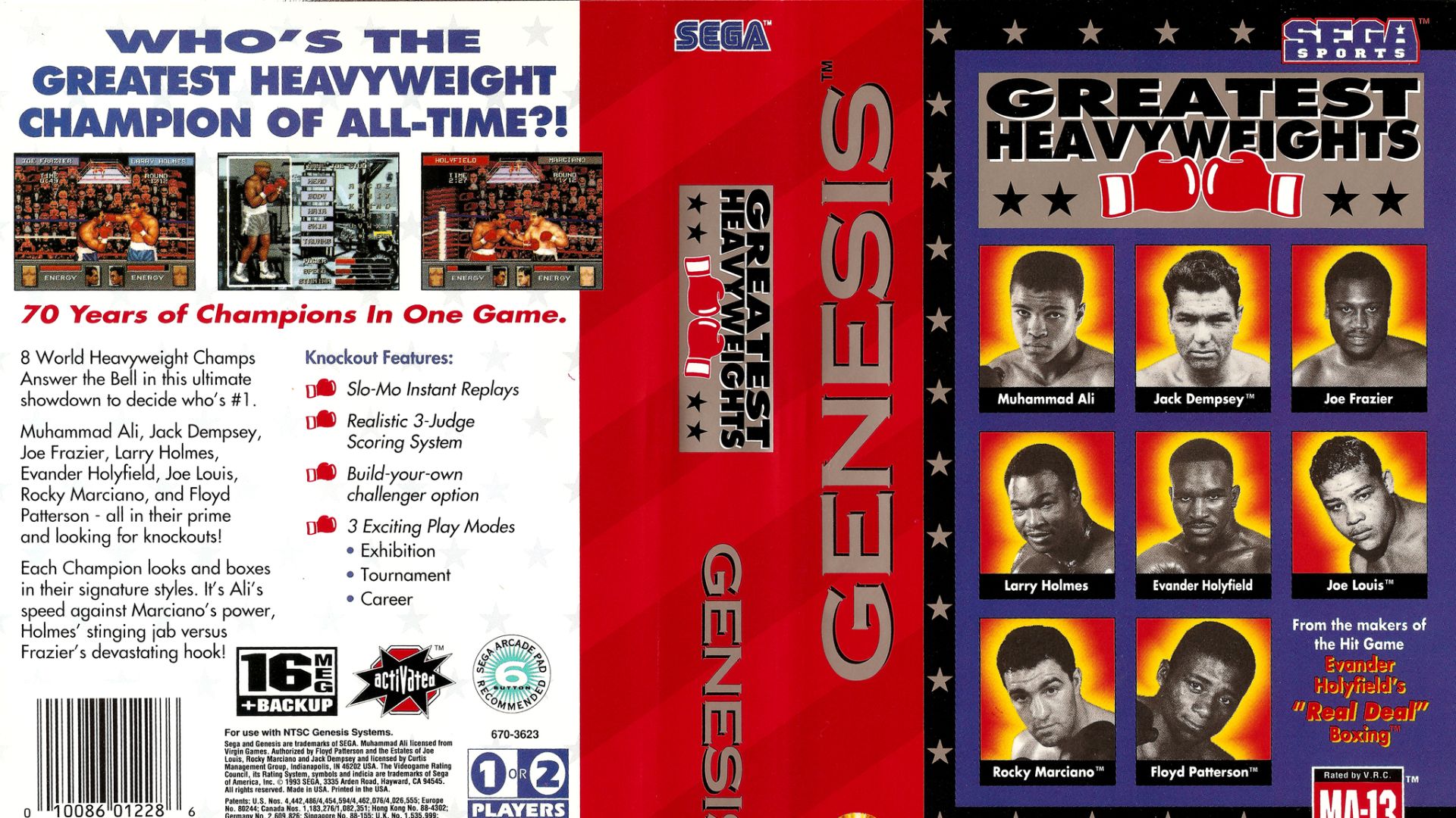 Greatest Heavyweights (Genesis)