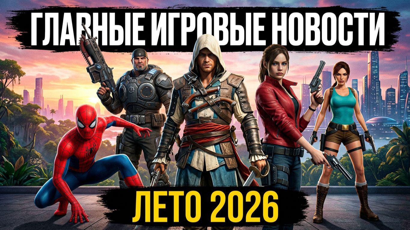 Главные игровые новости за лето 2026 года (самые интересные события в мире игровой индустрии)
