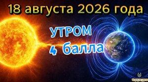 Магнитные бури на 18 августа