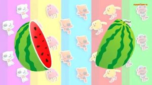 Разноцветные Сюрпризы - Учим Цвета с Игрушками Ми-Ми-Мишки Учим Фрукты и Ягоды