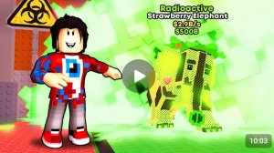 Я Получил СОБСТВЕННЫЙ RADIOACTIVE STRAWBERRY ELEPHANT 2,9B S Брейнрот в Steal a Brainrot!