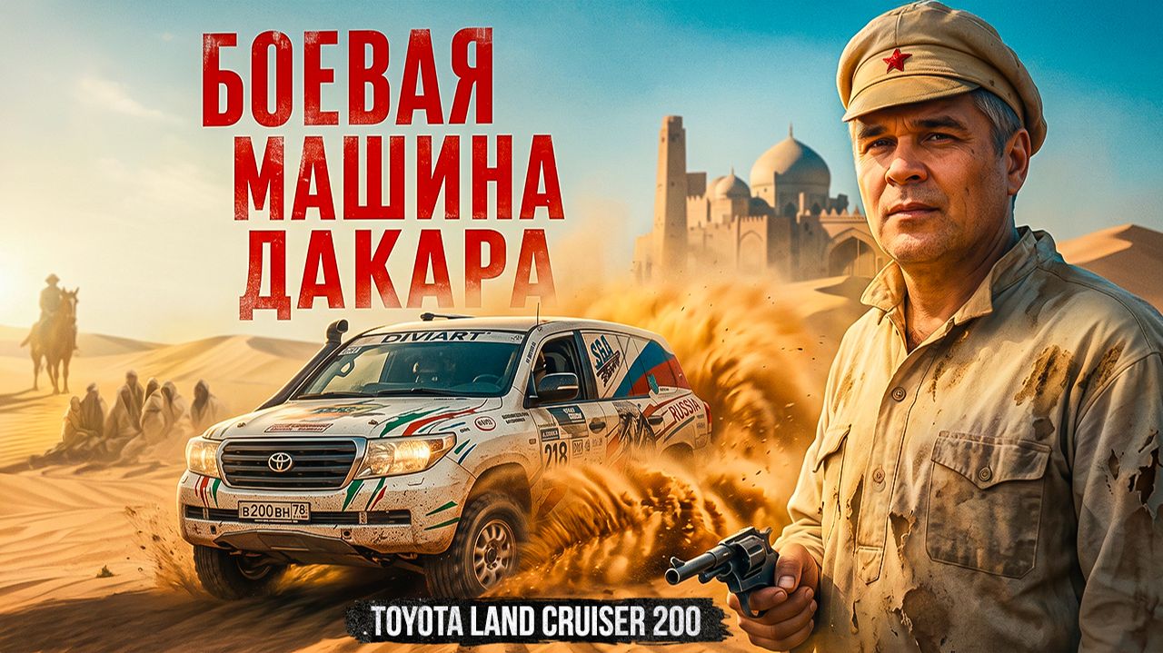 Toyota Land Cruiser 200. На ралли-марафон прямо из салона