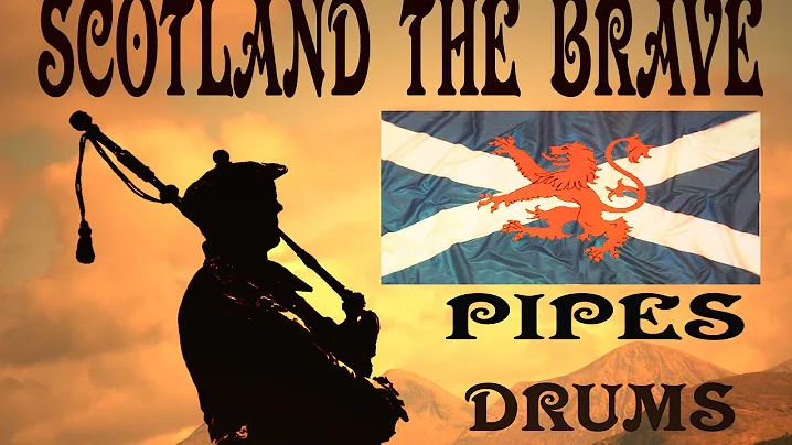 ⚡️SCOTLAND THE BRAVE ⚡️ PIPES & DRUMS ( HD )⚡️