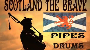 ⚡️SCOTLAND THE BRAVE ⚡️ PIPES & DRUMS ( HD )⚡️