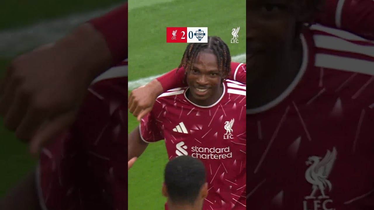 Highlights: Liverpool 2-0 Como | Gakpo & Jacquet Goals!