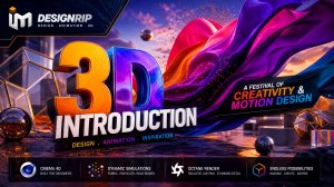 Create a 3D cinematographic introduction with Cinema 4D