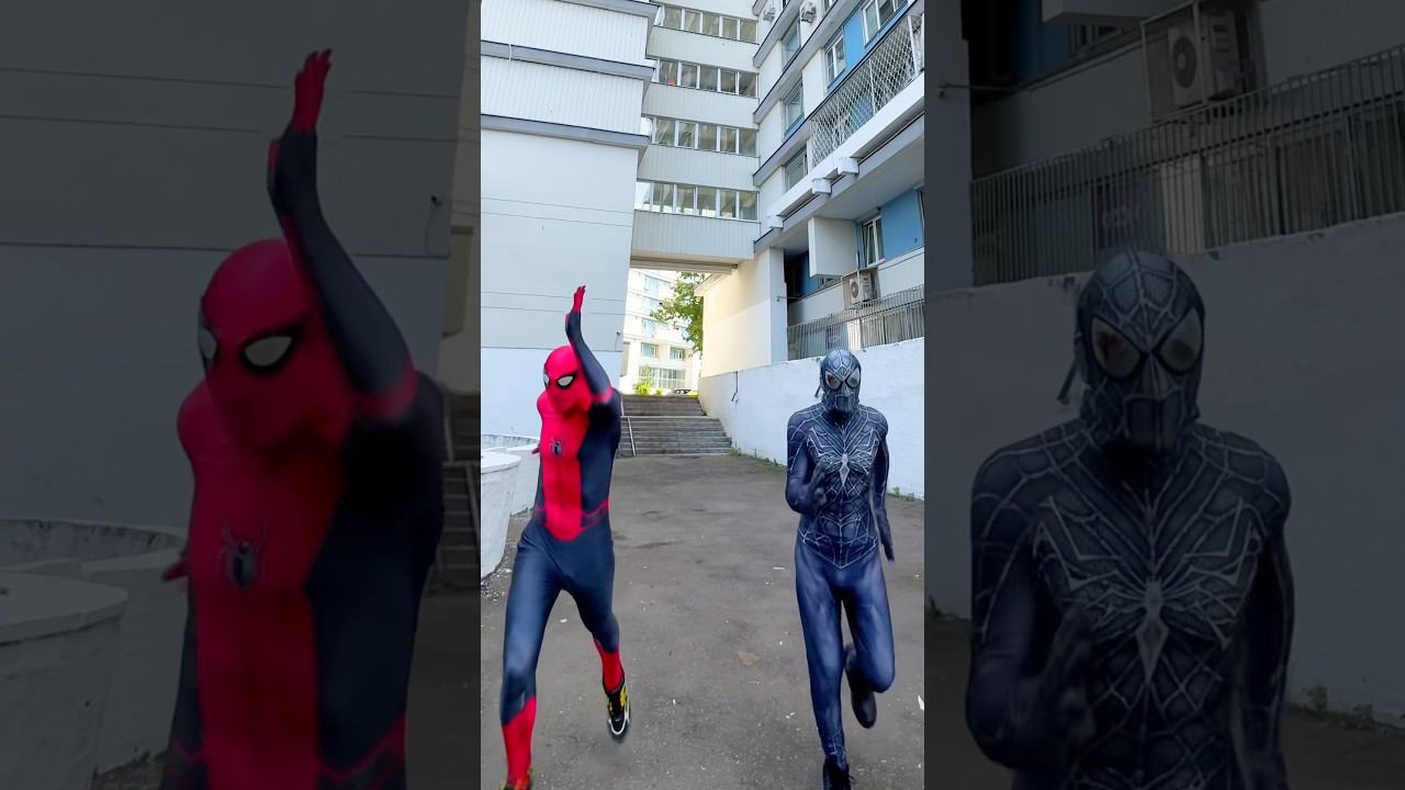 Superheroes Are Rushing To The Rescue #spiderman