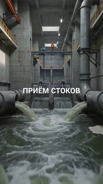 Куда уходит вода после смыва?