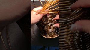 Мастер-класс по плетению корзинки из ротанга