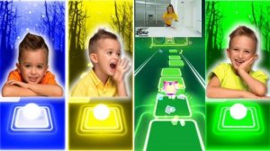 ВЛАД И НИКИ МЕГАМИКС 2026! 🏆 Главный Музыкальный Челлендж Братьев в Игре Тайлс Хоп! 🚀🔥 #владиники