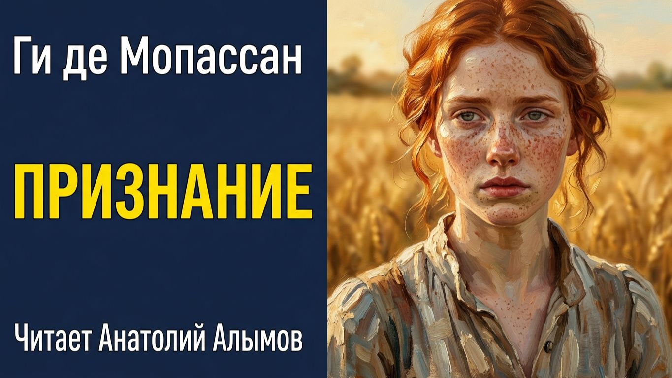 Ги де Мопассан. Признание. Читает Анатолий Алымов. Аудиокнига