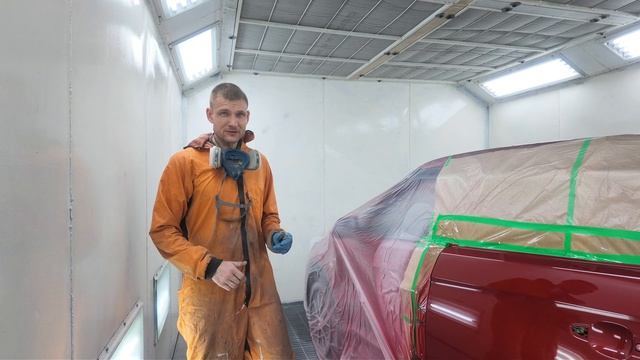 покраска задней двери хендай крета