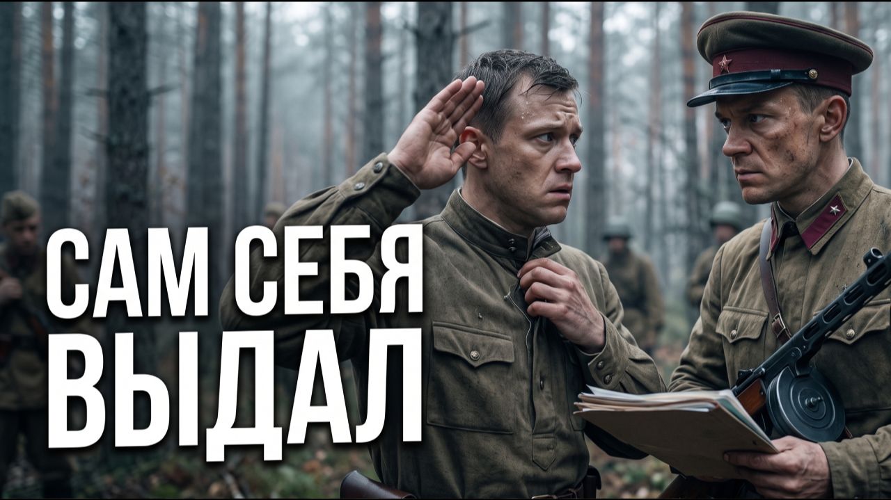 ШТРАФНИК ПОЙМАЛ НЕМЕЦКОГО ДИВЕРСАНТА ПО ЛАГЕРНОЙ ПРИВЫЧКЕ