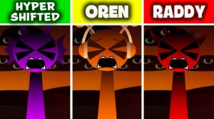 INCREDIBOX SPRUNKI: HYPER-SHIFTED ⚡ НО ВСЕ — OREN ⚔️ VS RADDY 🎤! 🔄🌀