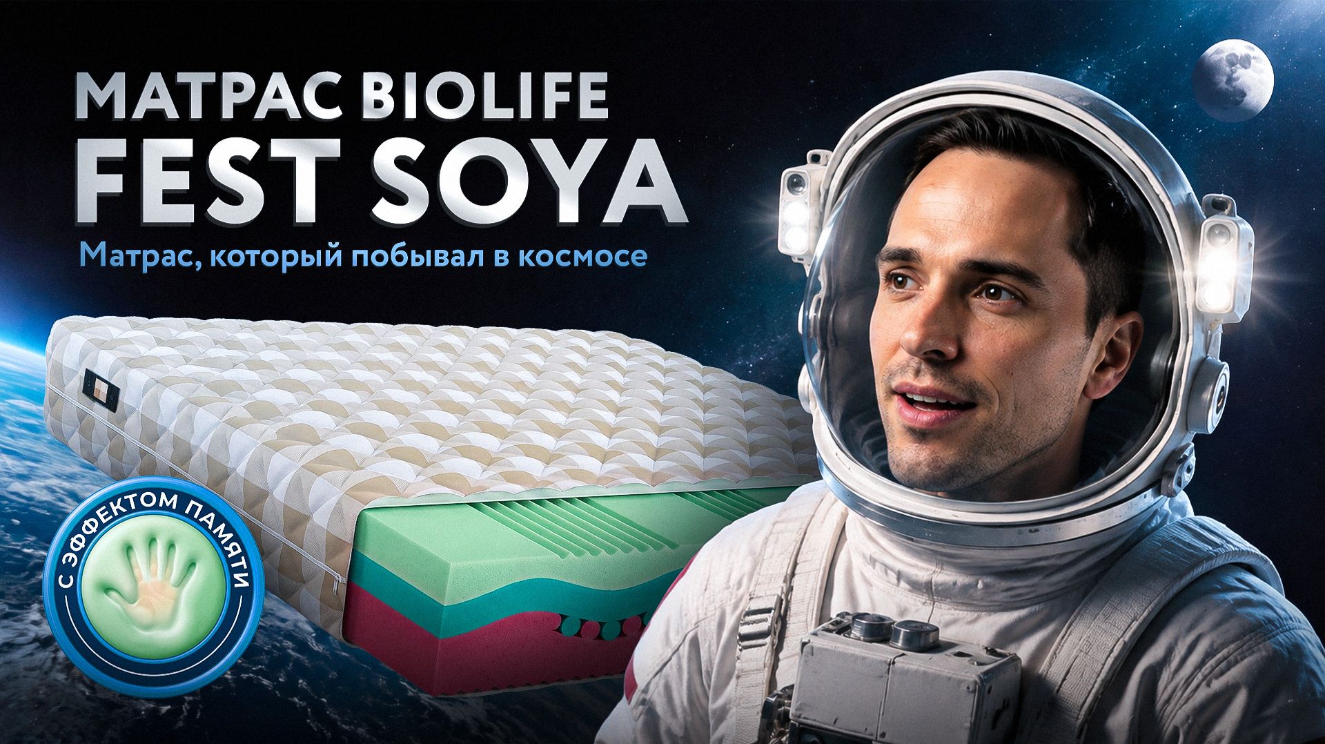Беспружинный матрас Fest Soya от Mr Mattress