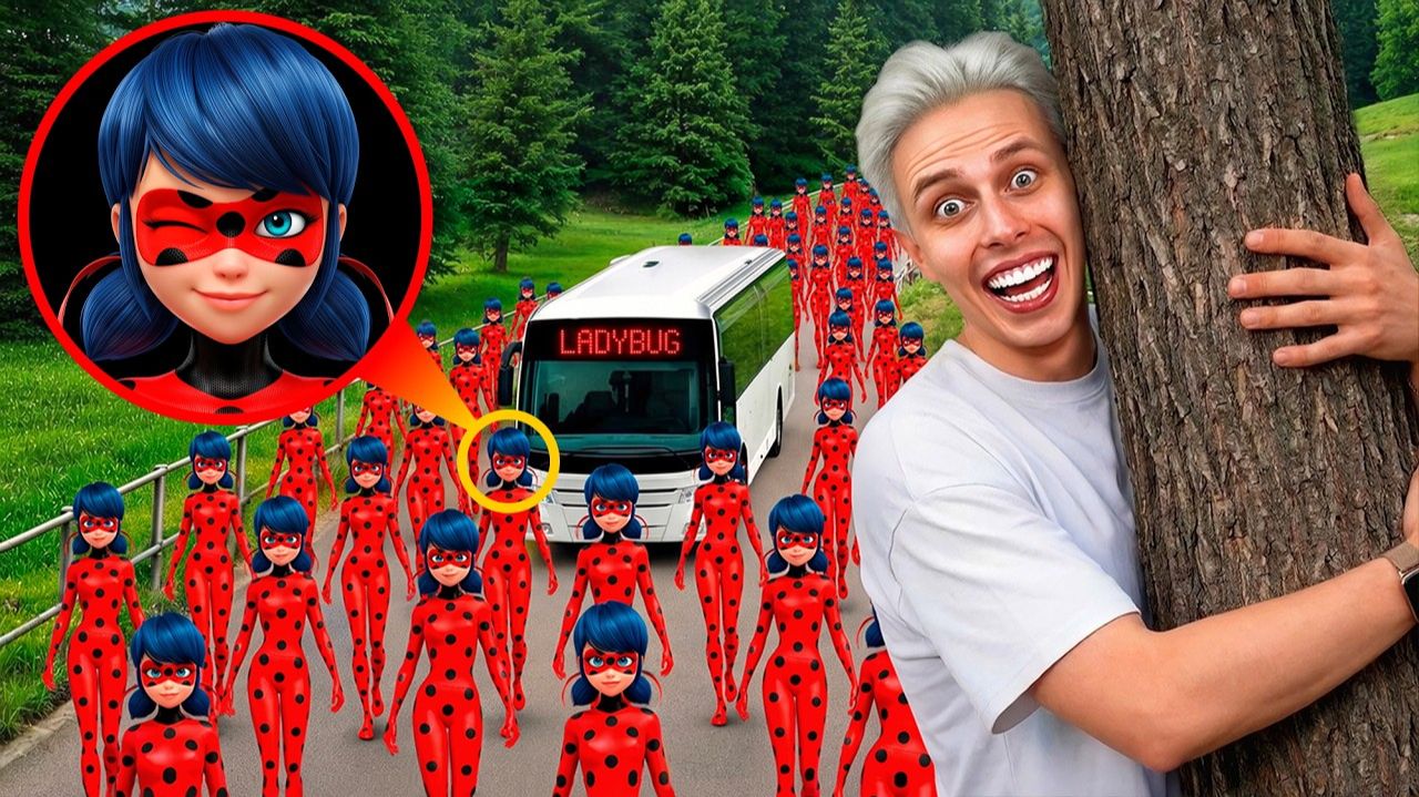СЕРЬЁЗНО? Я НАШЕЛ АВТОБУС LADYBUG в Реальной Жизни!