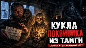 КУКЛА ПОКОЙНИКА ИЗ ТАЙГИ: Он оставил мне куклу… и записку. Страшная история из сибирской тайги!