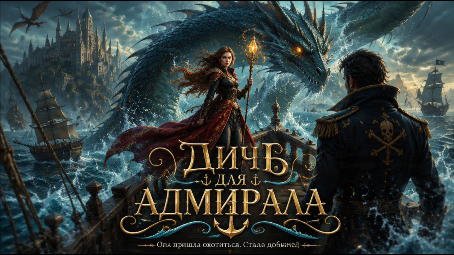 📖ПОЛНАЯ АУДИОКНИГА📖ДИЧЬ ДЛЯ АДМИРАЛА❤️🍷 ЛЮБОВНЫЕ ФЕНТЕЗИ🍷