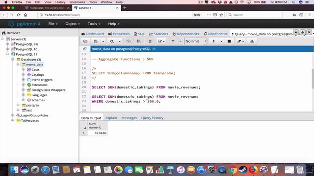 06 4. Sum Aggregate Function