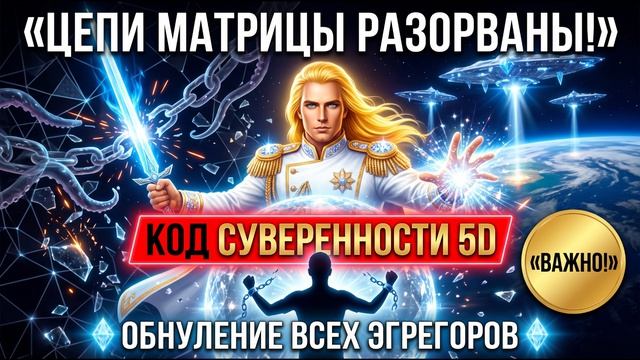 Код суверенности: Как обнулить влияние любых эгрегоров матрицы (Аштар Шеран)