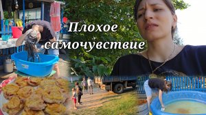 Ужасное состояние с утра 🤦 Да, я не помогаю родителям 🤷 Сельские трудности