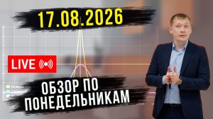 📊 ОБЗОР РЫНКА 17.08.2026 РУБЛЬ, НЕФТЬ, РТС, SP500, ЗОЛОТО
