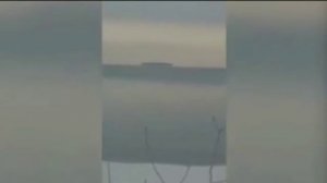 Гигантский НЛО или мираж субмарины_