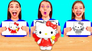 Кто Лучше Нарисует Предмет, Получит Его # Красочные Рисовальные Трюки от TaTaRa Challenge