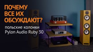 Почему все обсуждают эти польские колонки? Pylon Audio Ruby 30