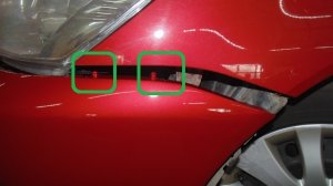 Mitsubishi lancer 9 Снятие переднего бампера
