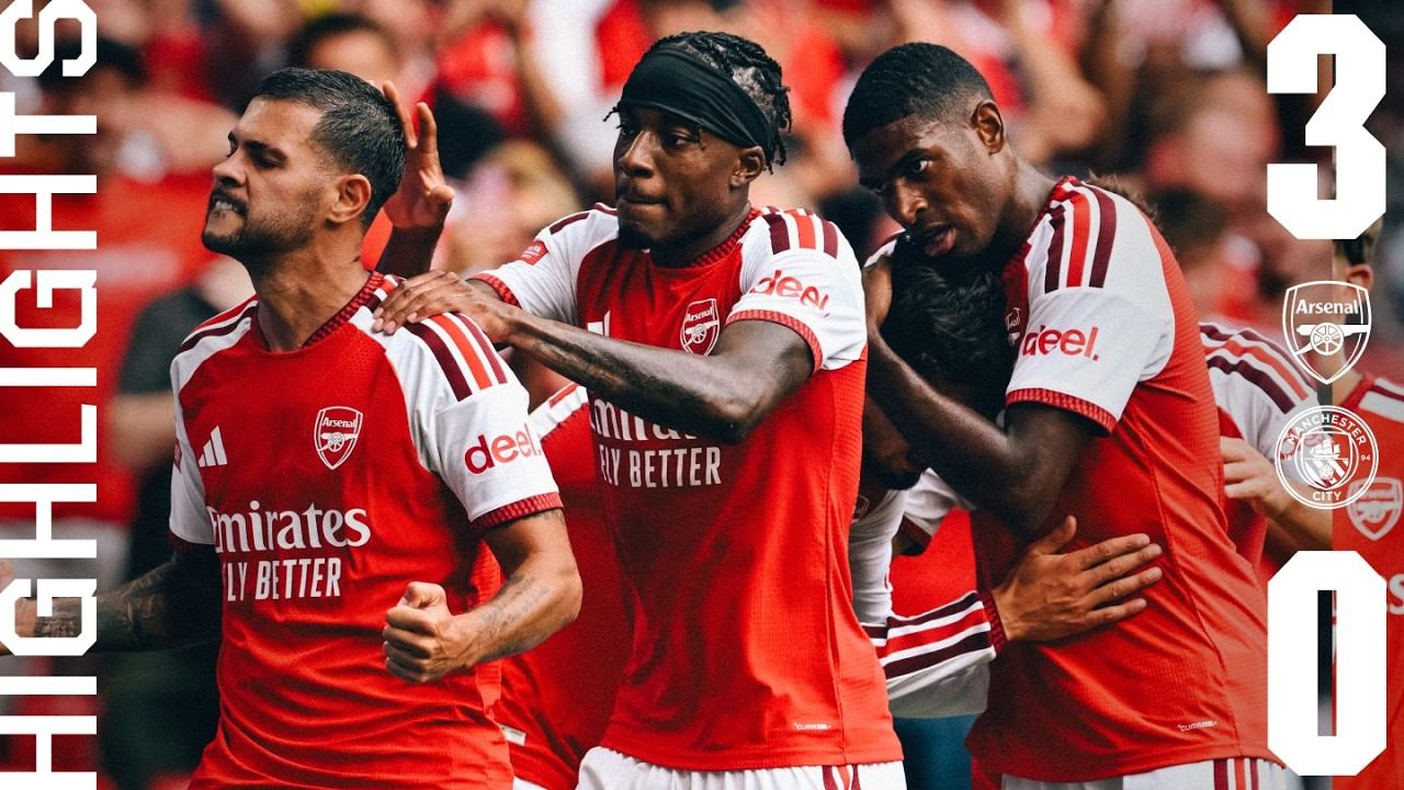 The Community Shield Is OURS  | HIGHLIGHTS | Arsenal Vs Manchester City (3-0)