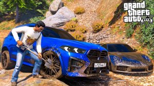 ОТЕЦ И СЫН В GTA 5 - ПРОВЕРКА BMW X5M НА ПРОХОДИМОСТЬ! ВОССТАНОВИЛ БМВ Х5 ПОСЛЕ ДТП! 🌊ВОТЕР
