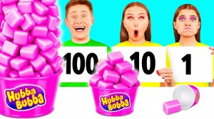 100 Слоев Еды Челлендж # Съедобная Битва от