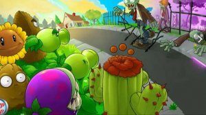 Plants vs Zombies. Часть 15 - Зомби плакали, кололись