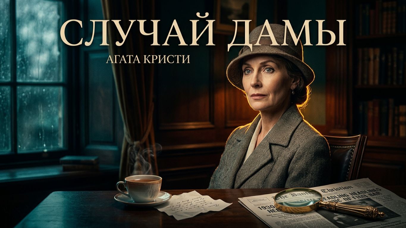 Агата Кристи. Случай дамы среднего возраста. Читает Анатолий Алымов. Аудиокнига
